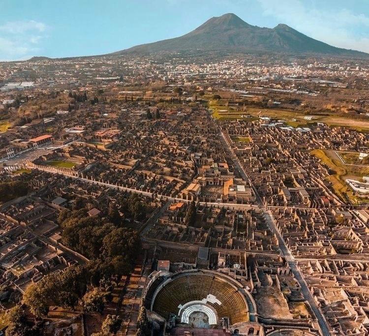 Porta Anfiteatro Pompei Hotel Ngoại thất bức ảnh